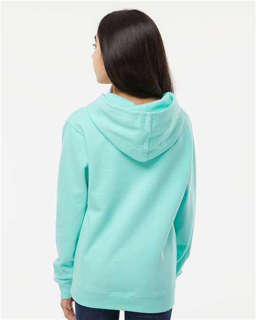 Independent Trading Co. Youth Midweight Hooded Sweatshirt - SS4001Y Mint