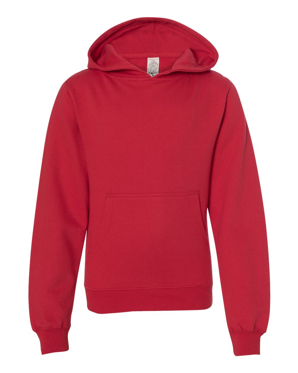 Independent Trading Co. Youth Midweight Hooded Sweatshirt - SS4001Y Red