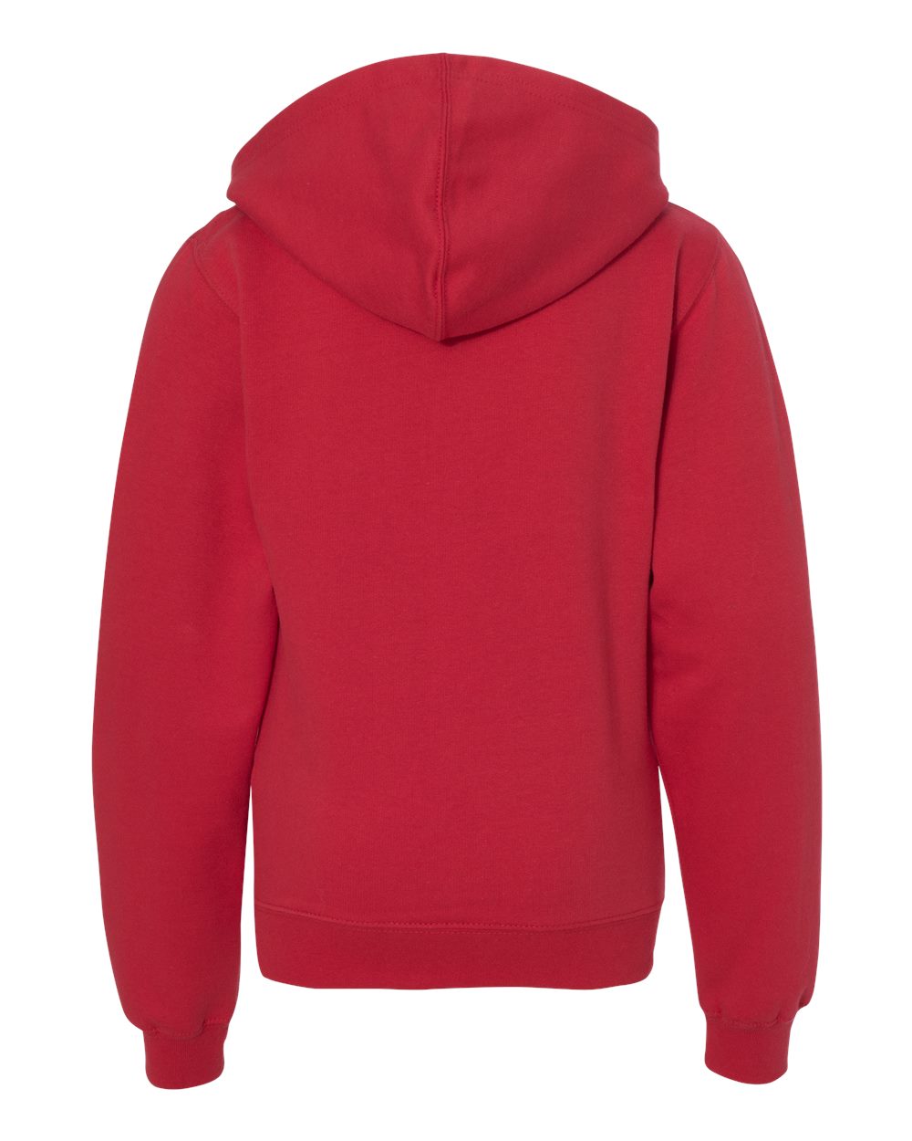 Independent Trading Co. Youth Midweight Hooded Sweatshirt - SS4001Y Red