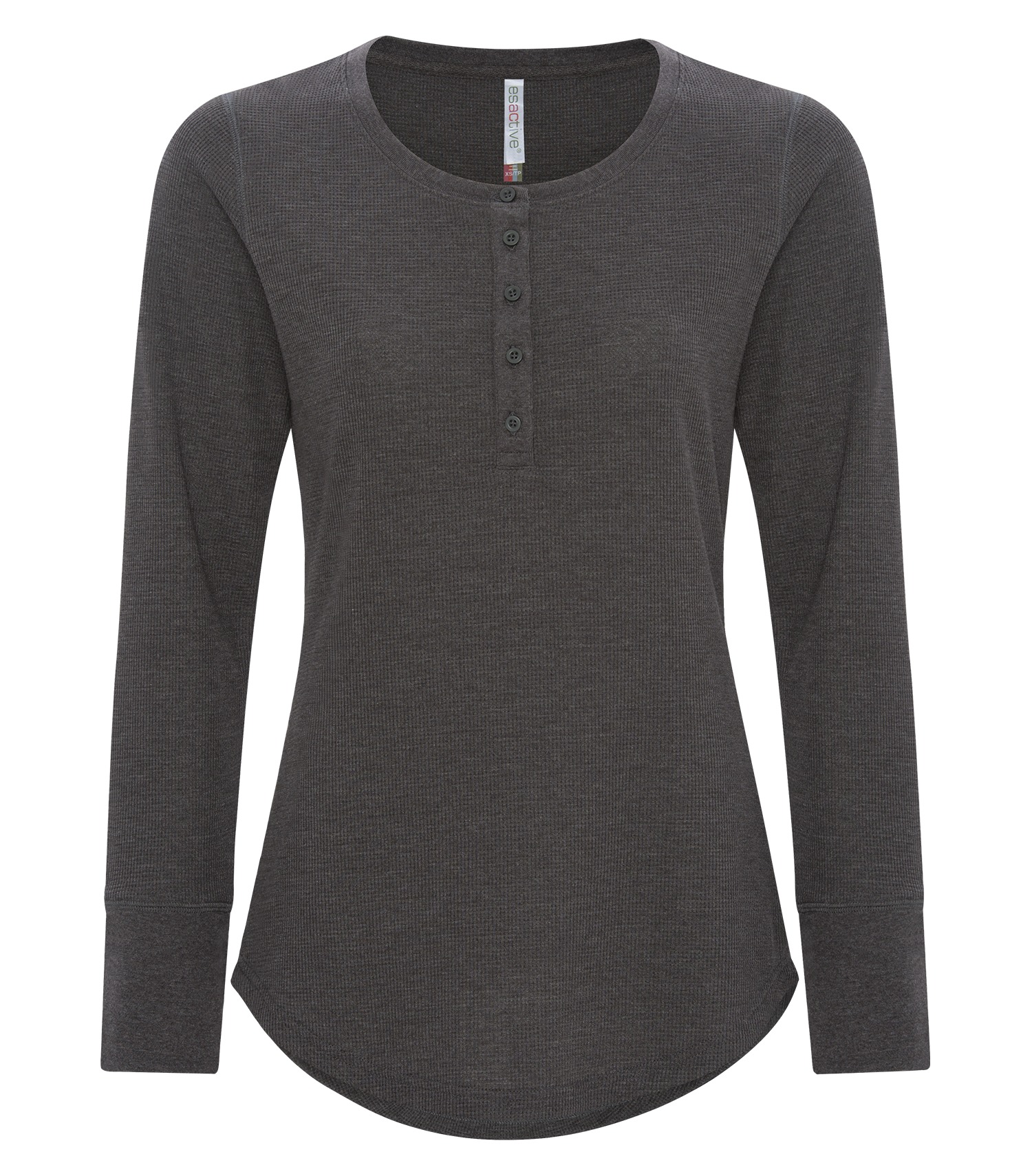 ATCᴹᶜ ESACTIVEᴹᴰ ATC™ ESACTIVE® VINTAGE THERMAL LONG SLEEVE LADIES' HENLEY. ATC8064L