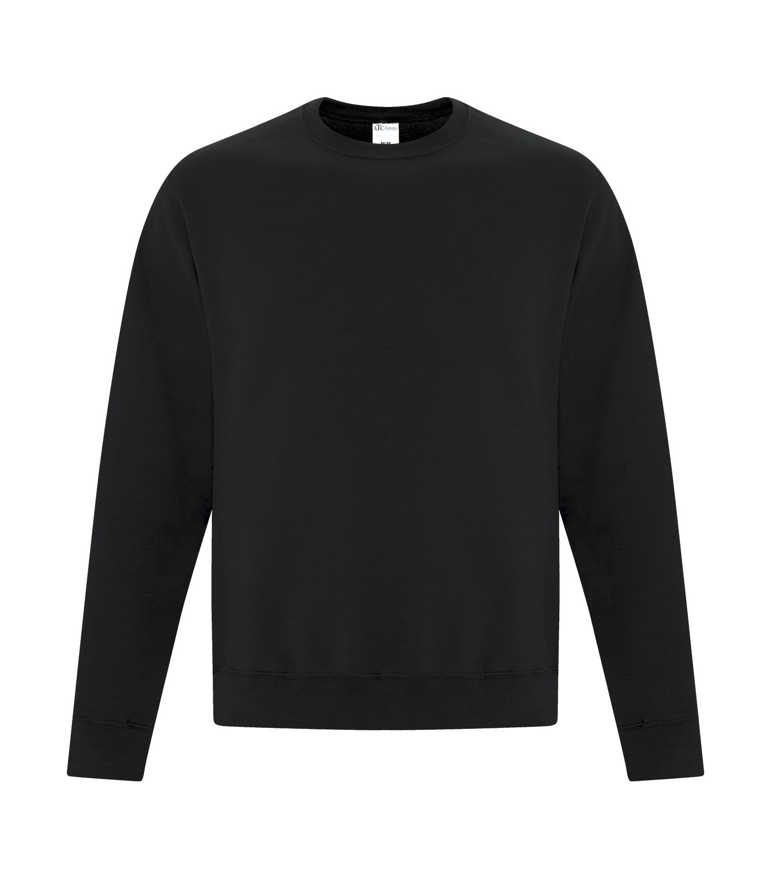 ATCᴹᶜ Everyday Collectionᴹᴰ ATC™ EVERYDAY FLEECE CREWNECK SWEATSHIRT. ATCF2400 Black