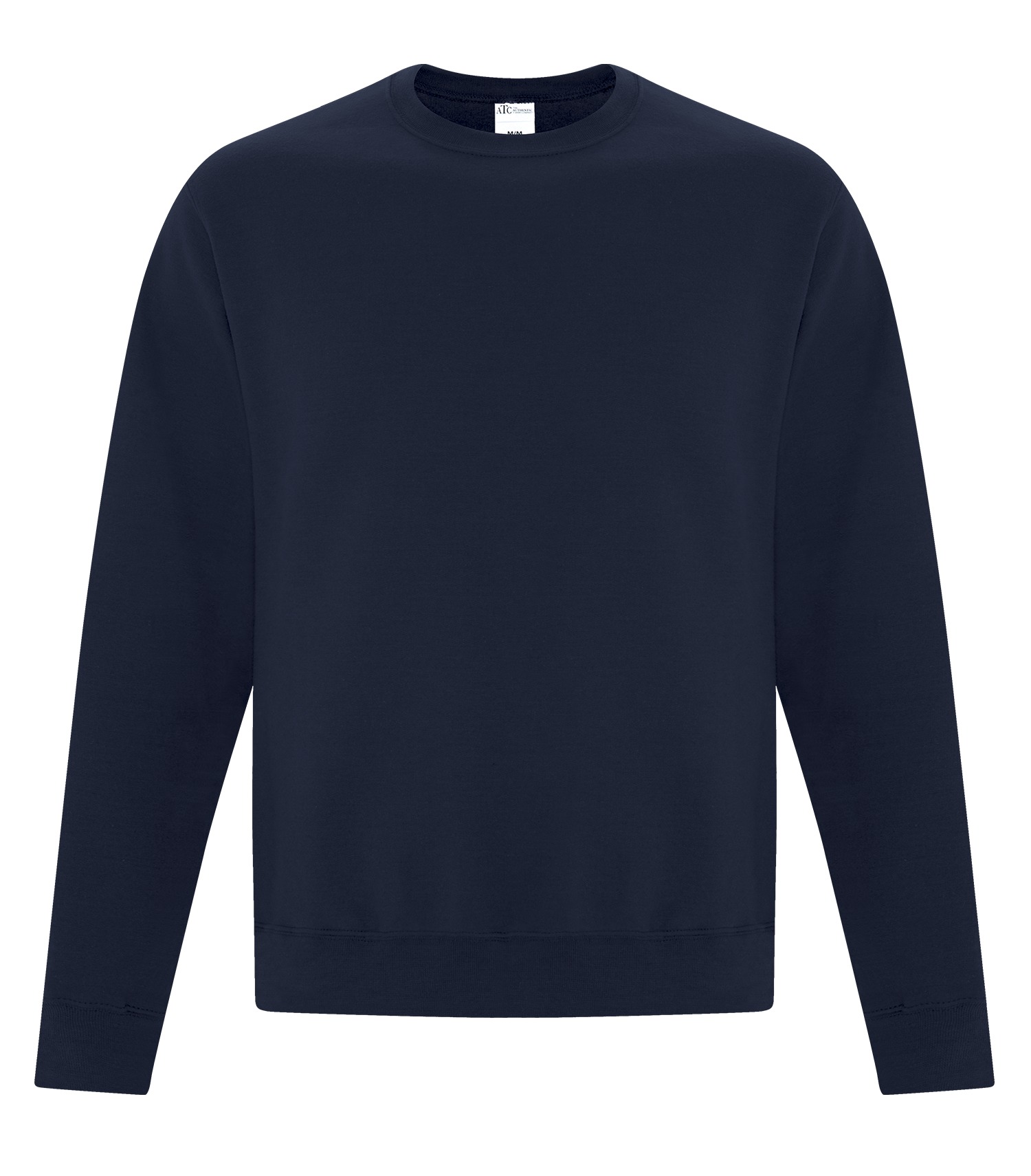 ATCᴹᶜ Everyday Collectionᴹᴰ ATC™ EVERYDAY FLEECE CREWNECK SWEATSHIRT. ATCF2400 Dark Navy