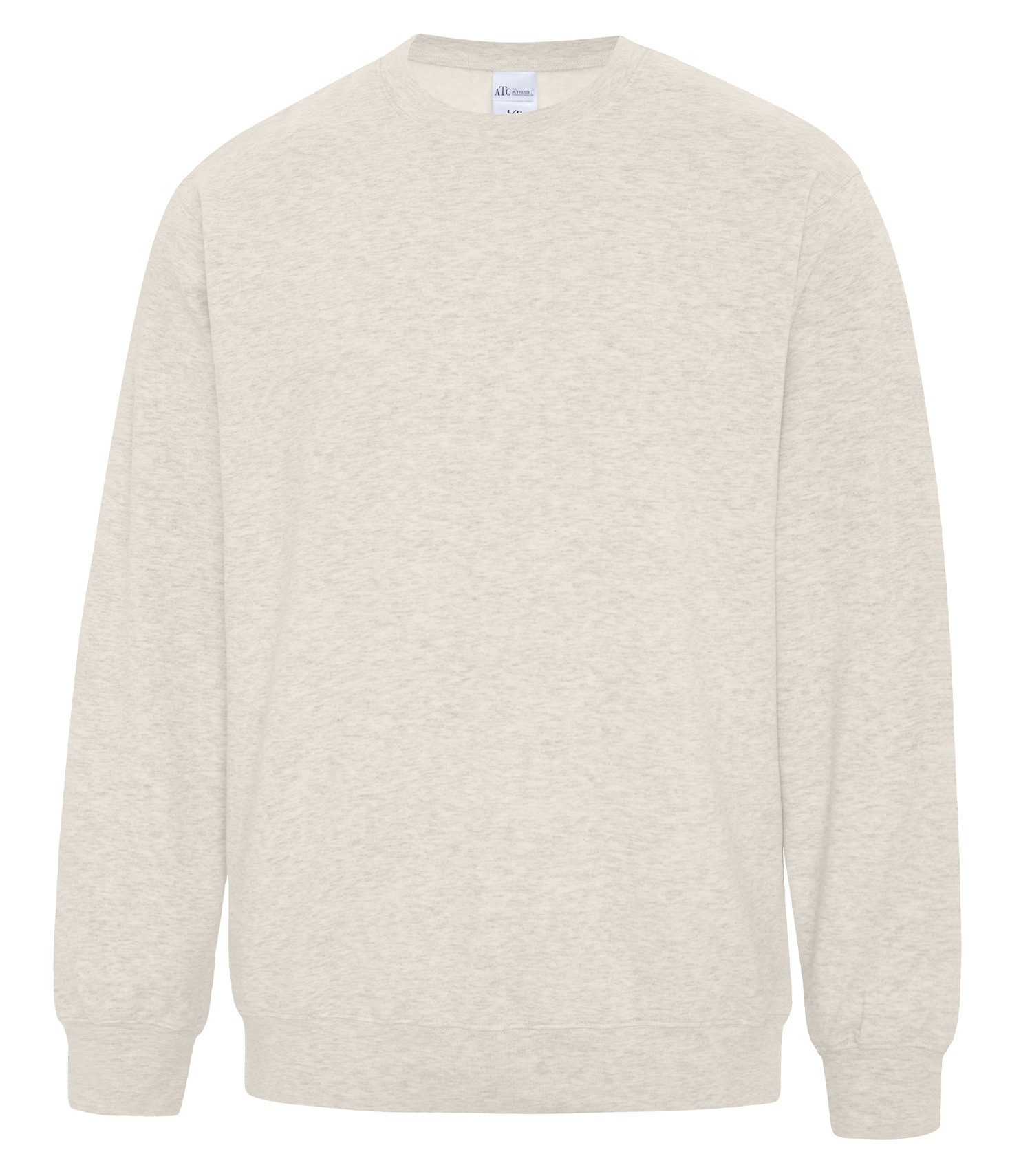 ATCᴹᶜ Everyday Collectionᴹᴰ ATC™ EVERYDAY FLEECE CREWNECK SWEATSHIRT. ATCF2400 Oatmeal Heather