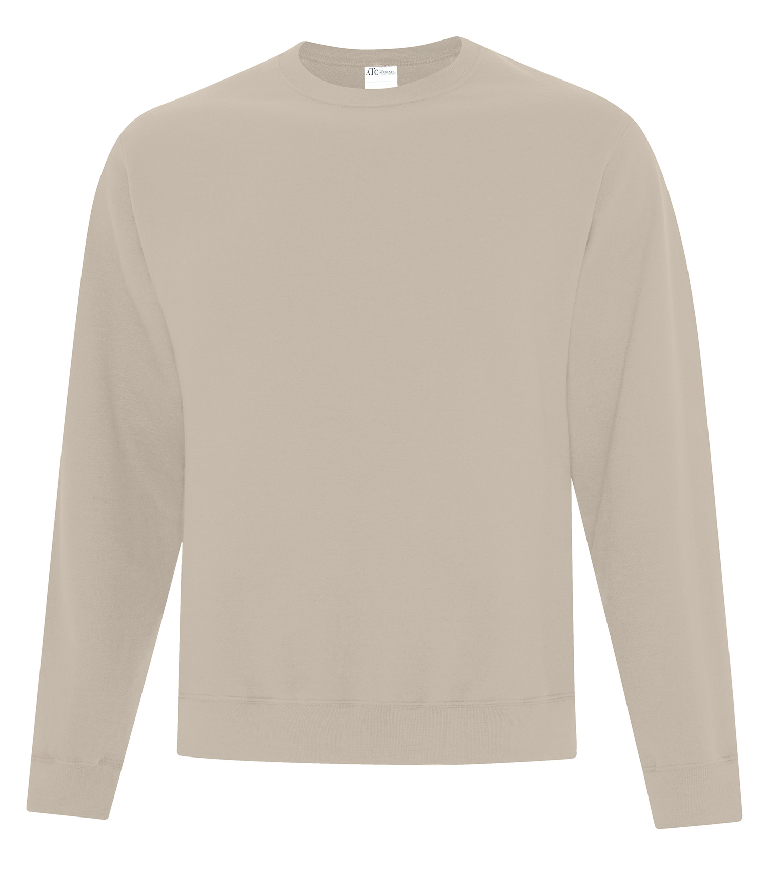 ATCᴹᶜ Everyday Collectionᴹᴰ ATC™ EVERYDAY FLEECE CREWNECK SWEATSHIRT. ATCF2400 Sand