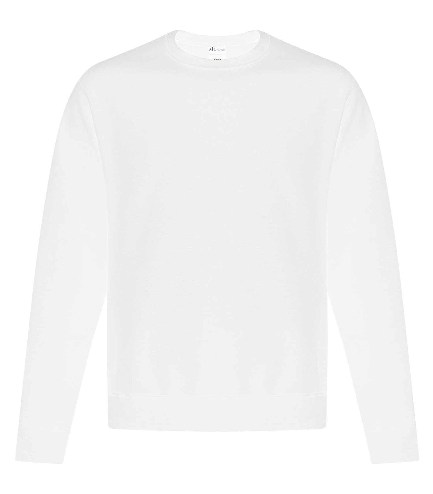 ATCᴹᶜ Everyday Collectionᴹᴰ ATC™ EVERYDAY FLEECE CREWNECK SWEATSHIRT. ATCF2400 White