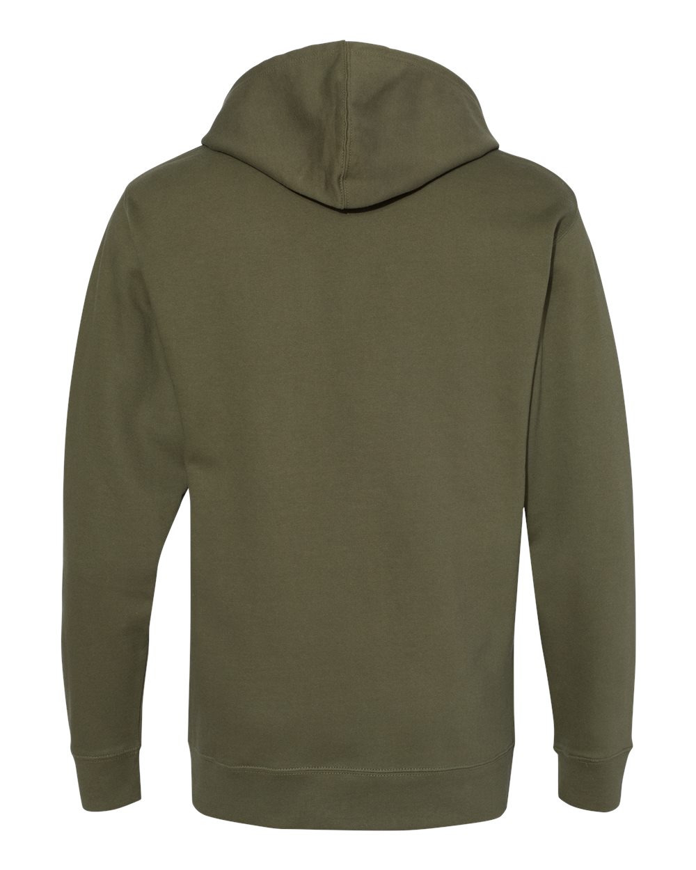 Independent Trading Co. Unisex Midweight Hooded Sweatshirt - SS4500 Army