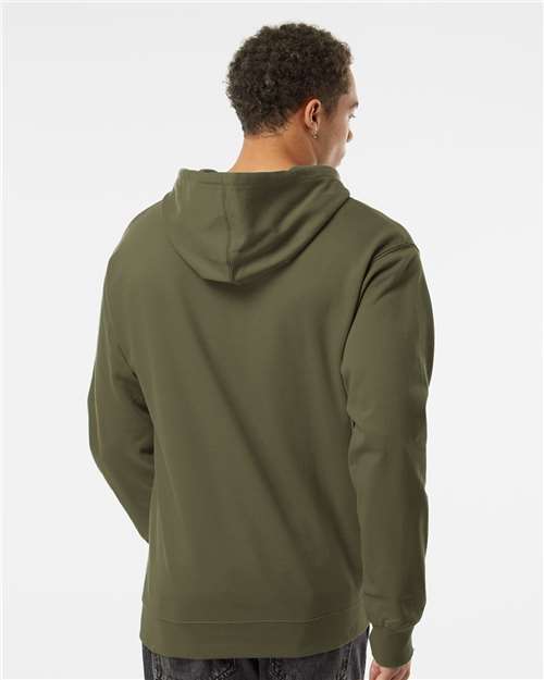 Independent Trading Co. Unisex Midweight Hooded Sweatshirt - SS4500 Army