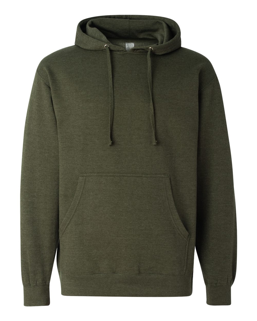 Independent Trading Co. Unisex Midweight Hooded Sweatshirt - SS4500 Army Heather