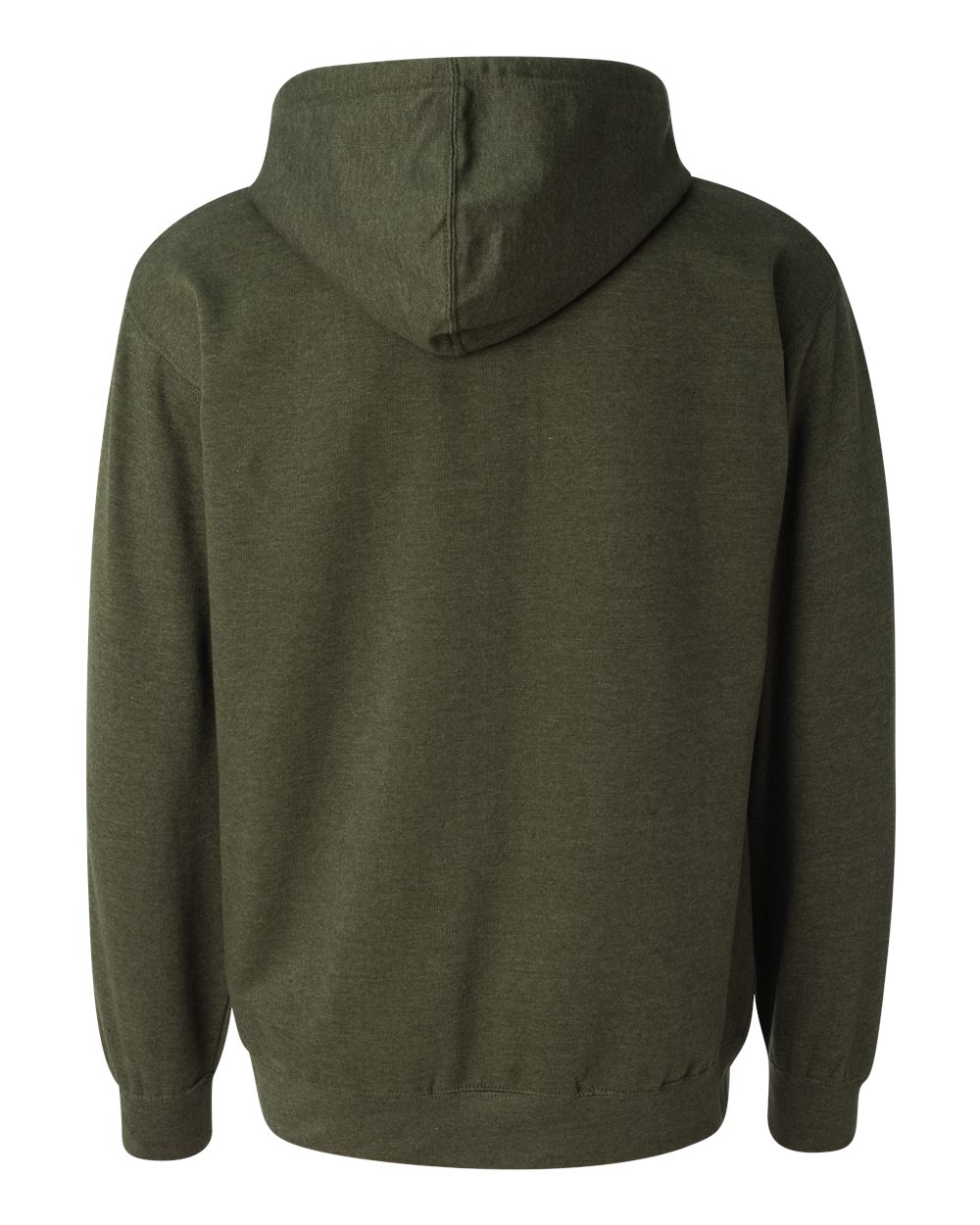 Independent Trading Co. Unisex Midweight Hooded Sweatshirt - SS4500 Army Heather