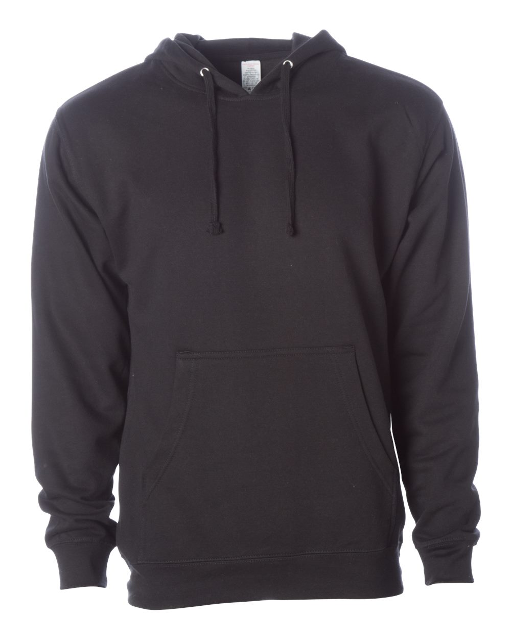 Independent Trading Co. Unisex Midweight Hooded Sweatshirt - SS4500 Black