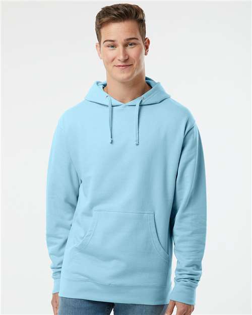 Independent Trading Co. Unisex Midweight Hooded Sweatshirt - SS4500 Blue Aqua