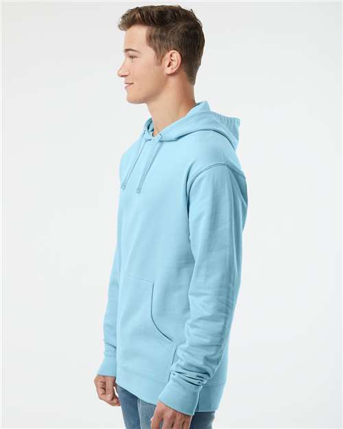 Independent Trading Co. Unisex Midweight Hooded Sweatshirt - SS4500 Blue Aqua