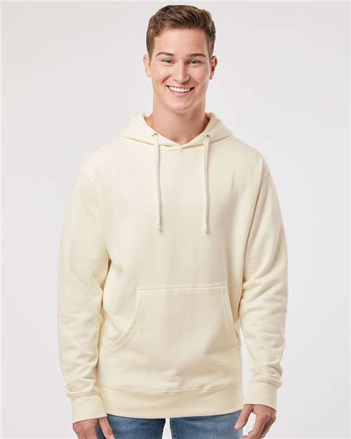 Independent Trading Co. Unisex Midweight Hooded Sweatshirt - SS4500 Bone