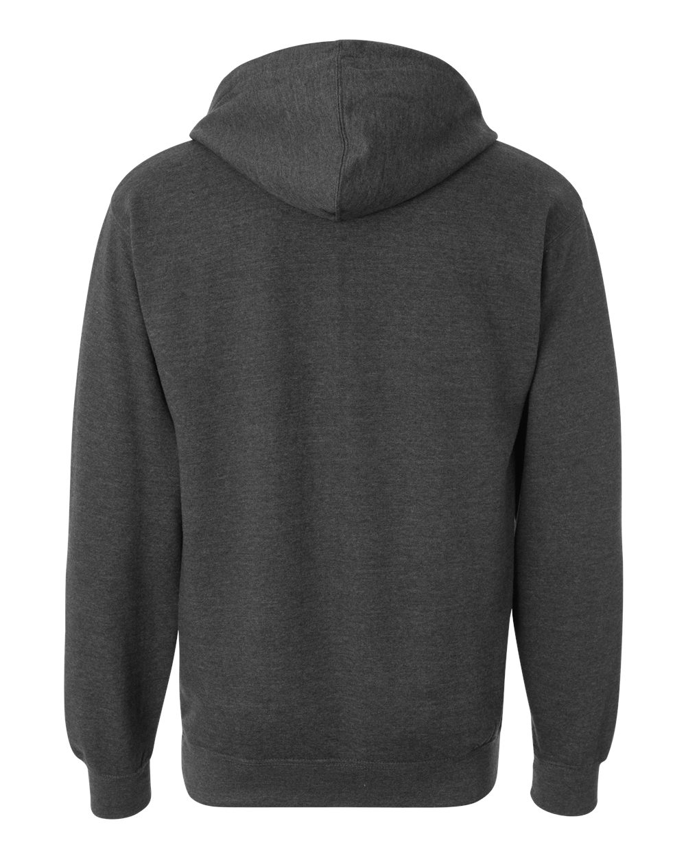 Independent Trading Co. Unisex Midweight Hooded Sweatshirt - SS4500 Charcoal Heather