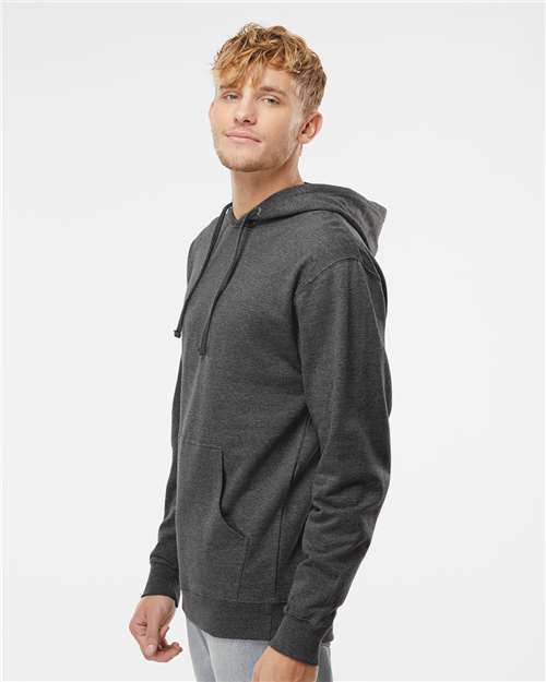 Independent Trading Co. Unisex Midweight Hooded Sweatshirt - SS4500 Charcoal Heather