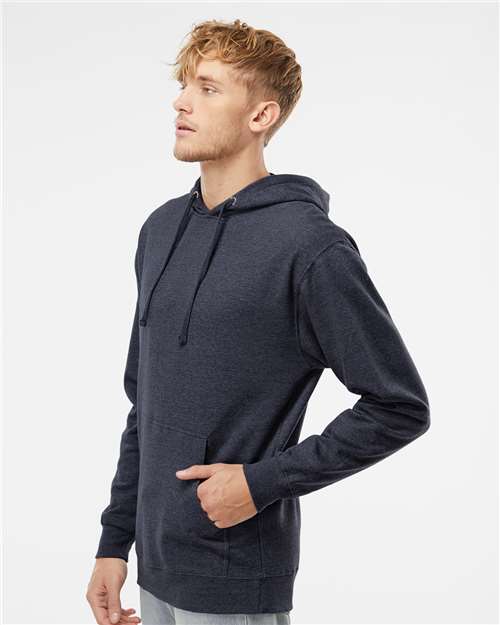 Independent Trading Co. Unisex Midweight Hooded Sweatshirt - SS4500 Classic Navy Heather