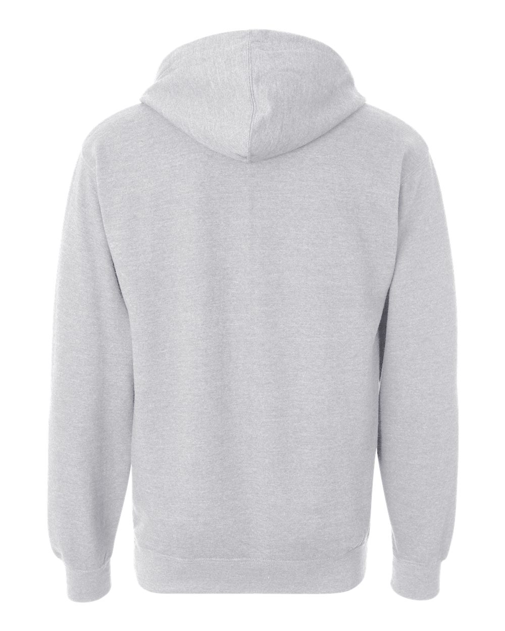 Independent Trading Co. Unisex Midweight Hooded Sweatshirt - SS4500 Grey Heather