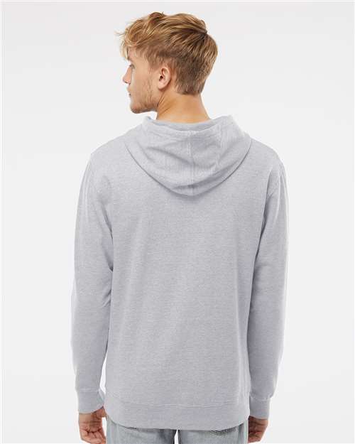 Independent Trading Co. Unisex Midweight Hooded Sweatshirt - SS4500 Grey Heather