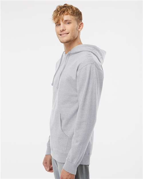 Independent Trading Co. Unisex Midweight Hooded Sweatshirt - SS4500 Grey Heather