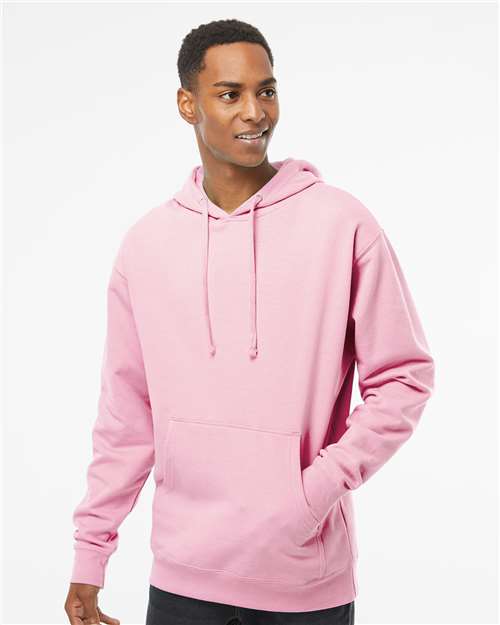 Independent Trading Co. Unisex Midweight Hooded Sweatshirt - SS4500 Light Pink