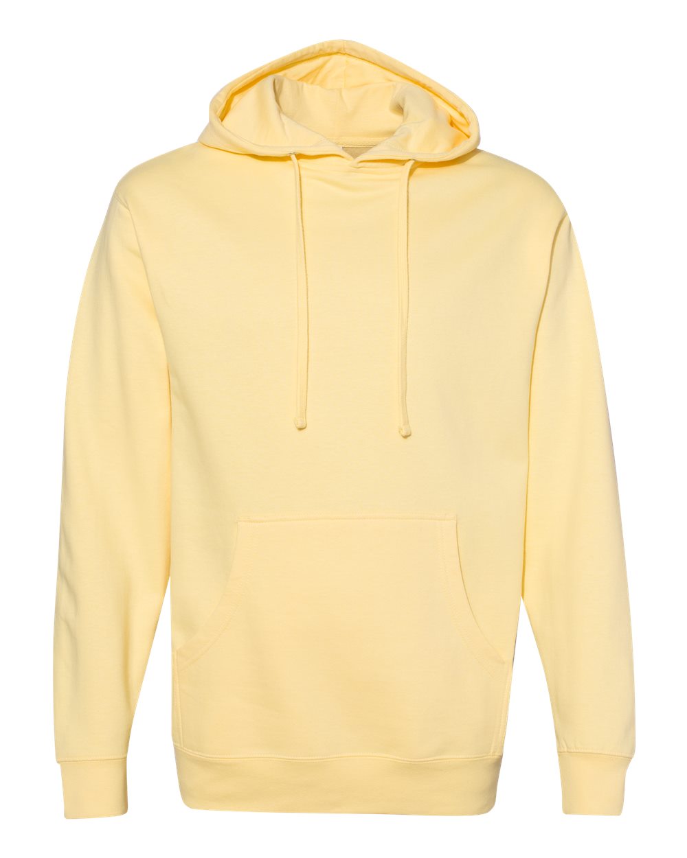 Independent Trading Co. Unisex Midweight Hooded Sweatshirt - SS4500 Light Yellow