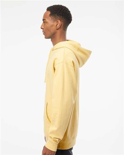 Independent Trading Co. Unisex Midweight Hooded Sweatshirt - SS4500 Light Yellow