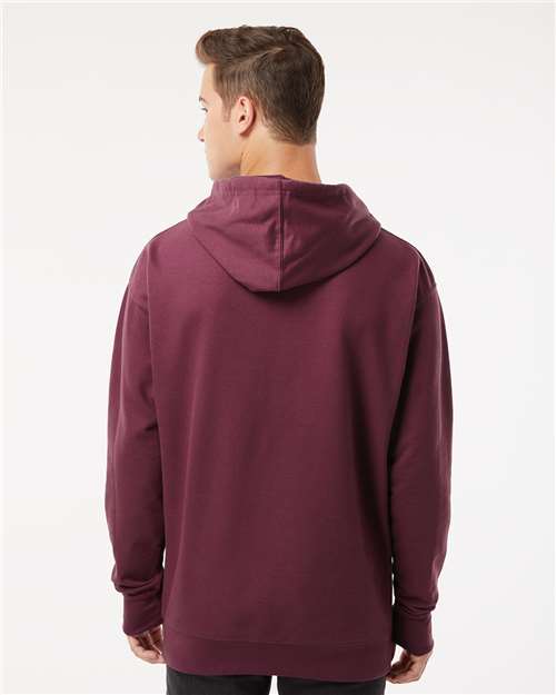 Independent Trading Co. Unisex Midweight Hooded Sweatshirt - SS4500 Maroon