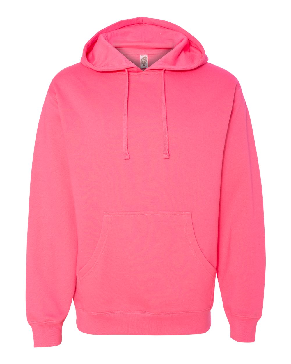 Independent Trading Co. Unisex Midweight Hooded Sweatshirt - SS4500 Neon Pink