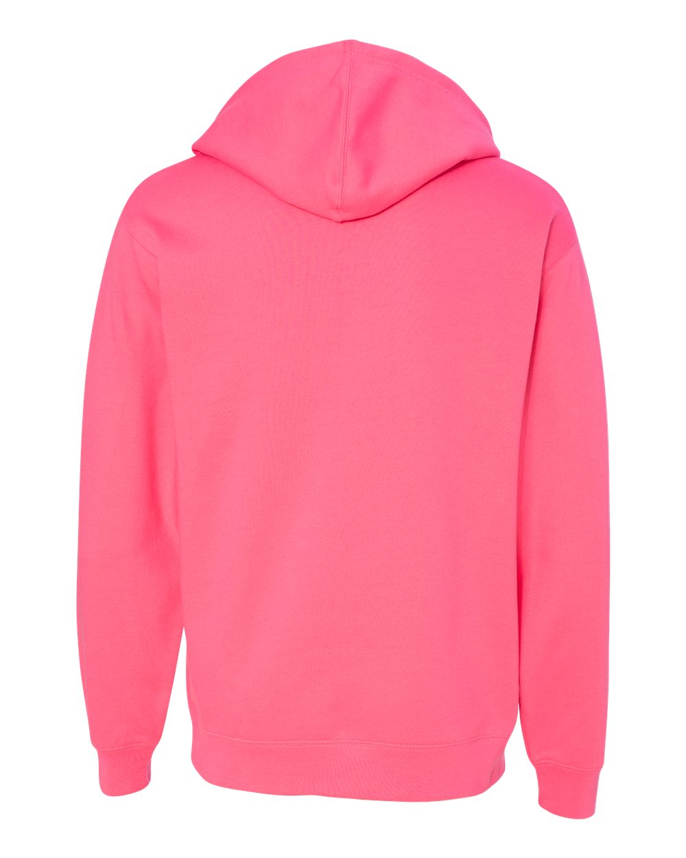Independent Trading Co. Unisex Midweight Hooded Sweatshirt - SS4500 Neon Pink