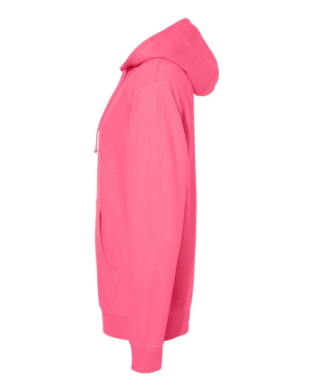 Independent Trading Co. Unisex Midweight Hooded Sweatshirt - SS4500 Neon Pink