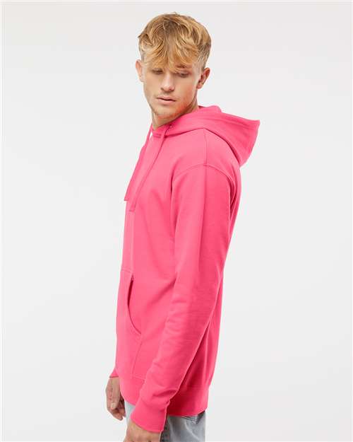 Independent Trading Co. Unisex Midweight Hooded Sweatshirt - SS4500 Neon Pink