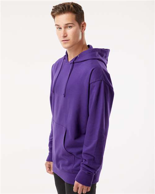 Independent Trading Co. Unisex Midweight Hooded Sweatshirt - SS4500 Purple