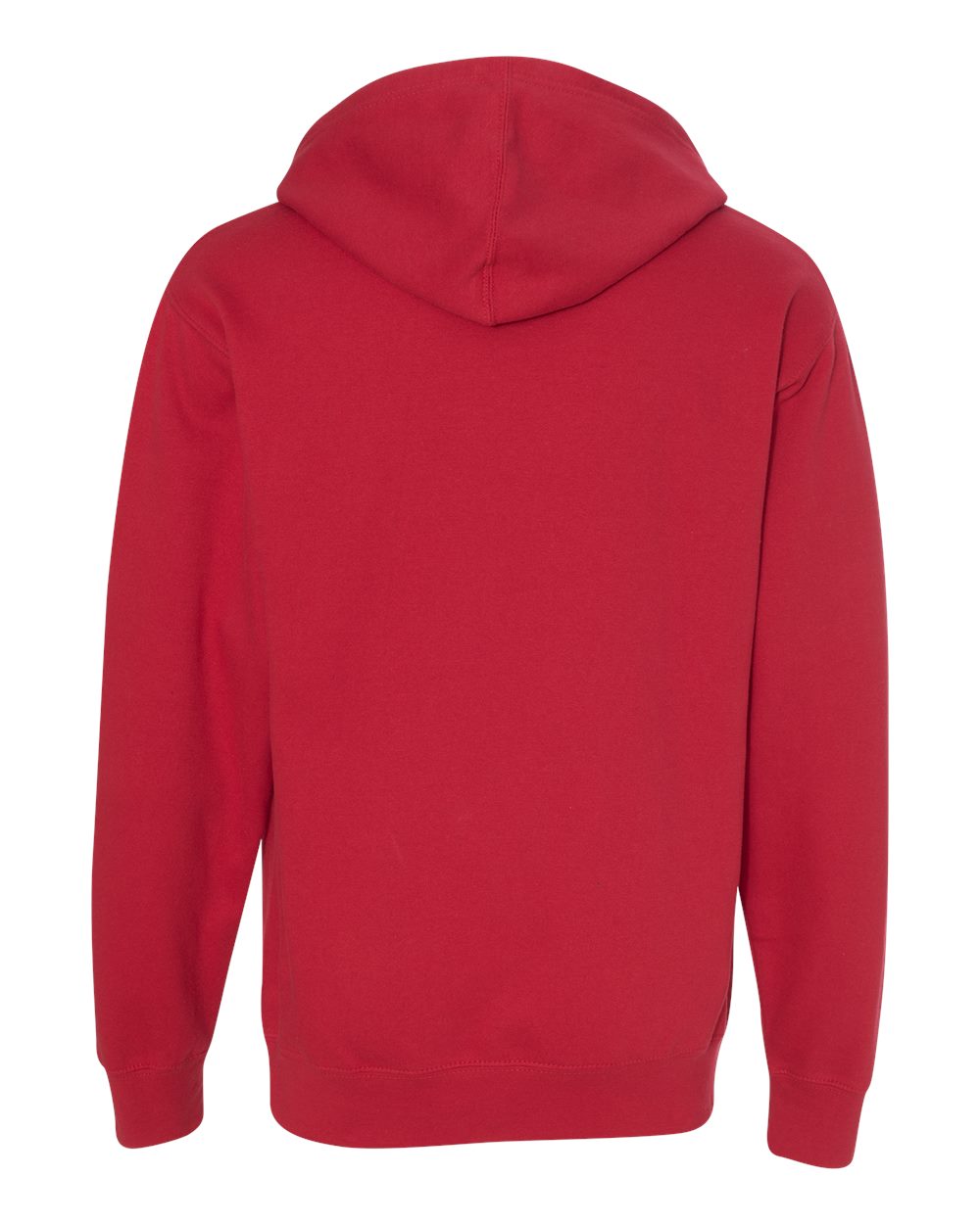 Independent Trading Co. Unisex Midweight Hooded Sweatshirt - SS4500 Red