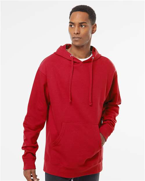 Independent Trading Co. Unisex Midweight Hooded Sweatshirt - SS4500 Red