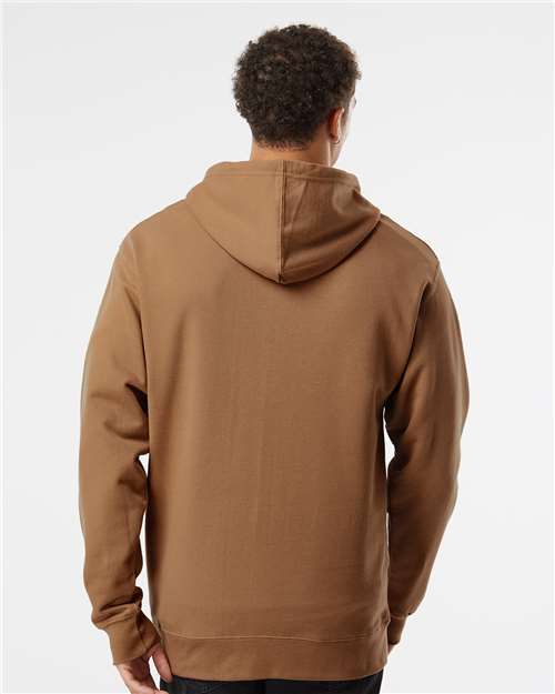Independent Trading Co. Unisex Midweight Hooded Sweatshirt - SS4500 Saddle