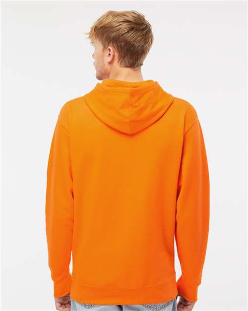 Independent Trading Co. Unisex Midweight Hooded Sweatshirt - SS4500 Safety Orange