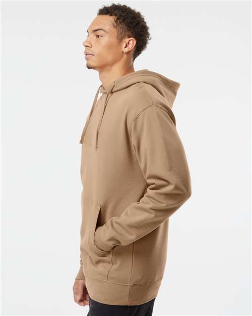 Independent Trading Co. Unisex Midweight Hooded Sweatshirt - SS4500 Sandstone