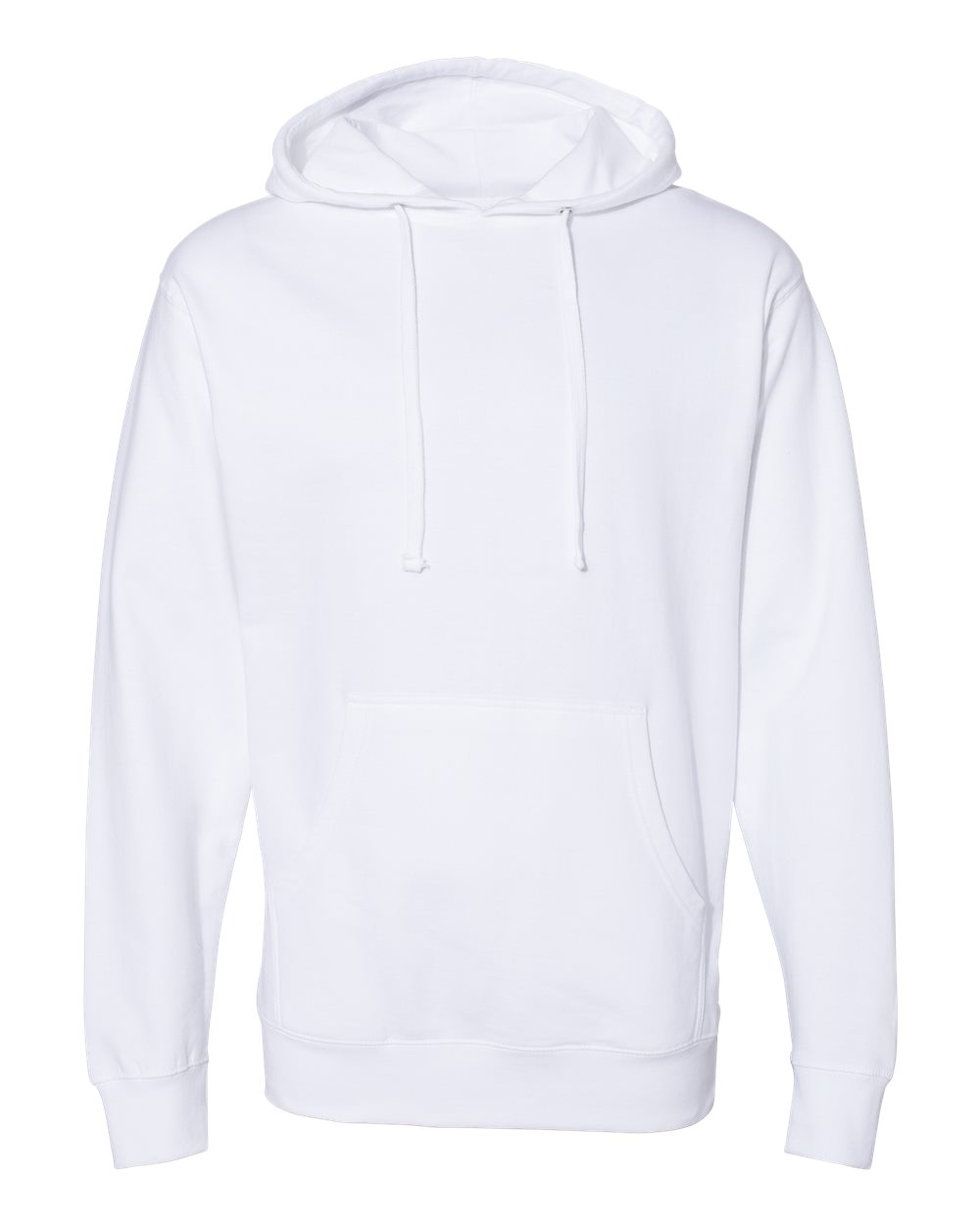 Independent Trading Co. Unisex Midweight Hooded Sweatshirt - SS4500 White