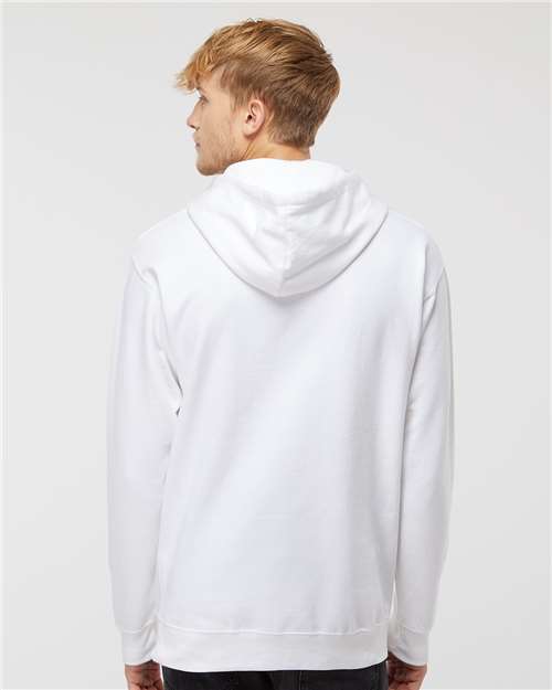 Independent Trading Co. Unisex Midweight Hooded Sweatshirt - SS4500 White