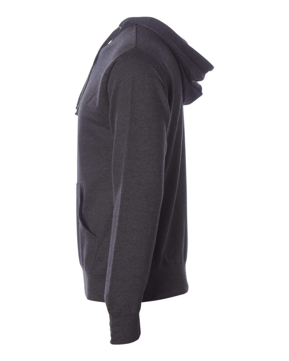 Independent Trading Co. Unisex Midweight Hooded Sweatshirt - SS4500 Charcoal Heather