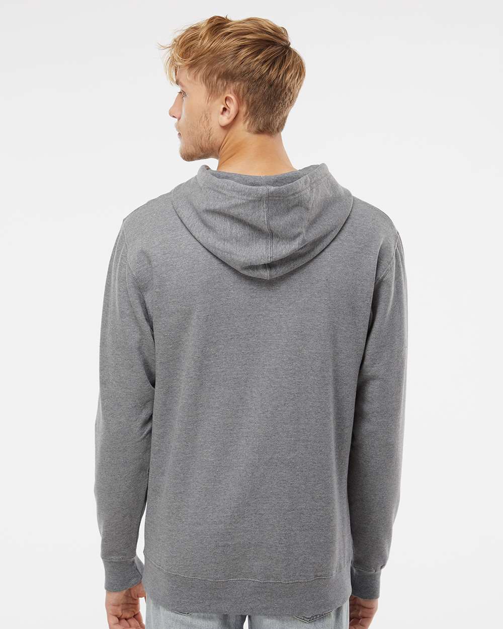 Independent Trading Co. Unisex Midweight Hooded Sweatshirt - SS4500 Gunmetal Heather