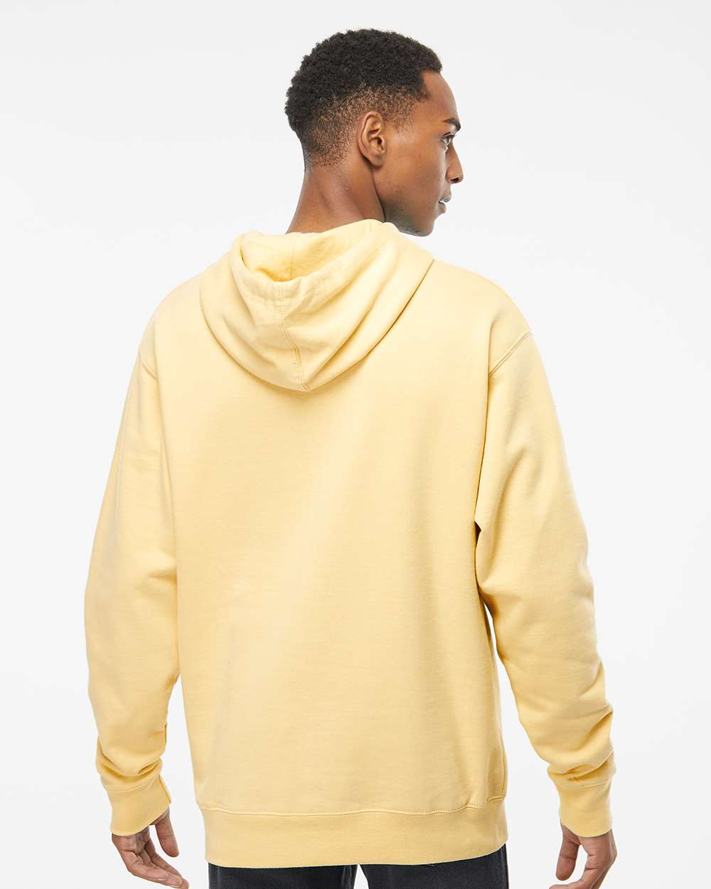 Independent Trading Co. Unisex Midweight Hooded Sweatshirt - SS4500 Light Yellow
