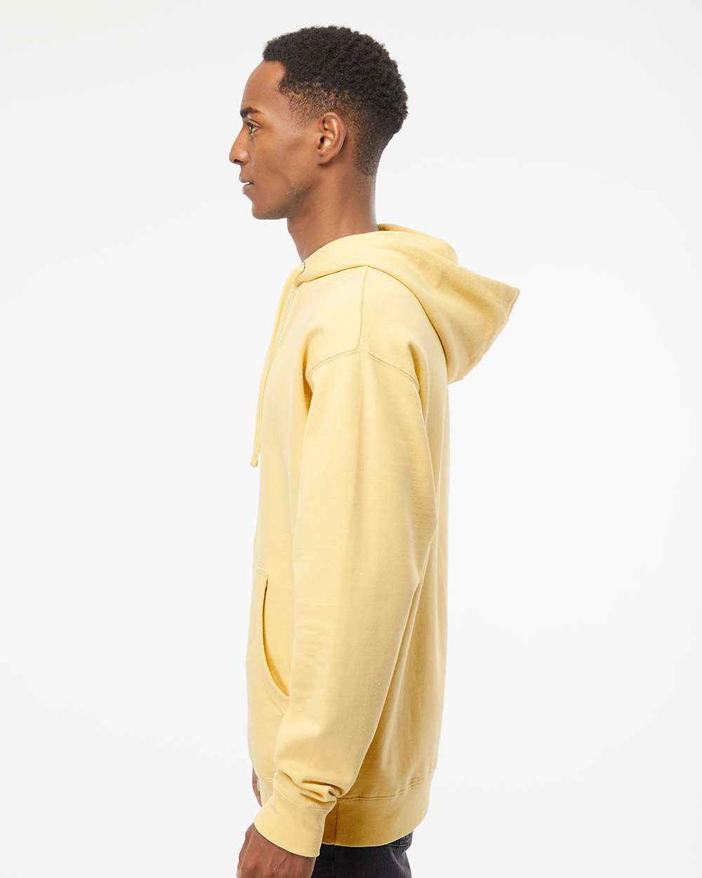 Independent Trading Co. Unisex Midweight Hooded Sweatshirt - SS4500 Light Yellow