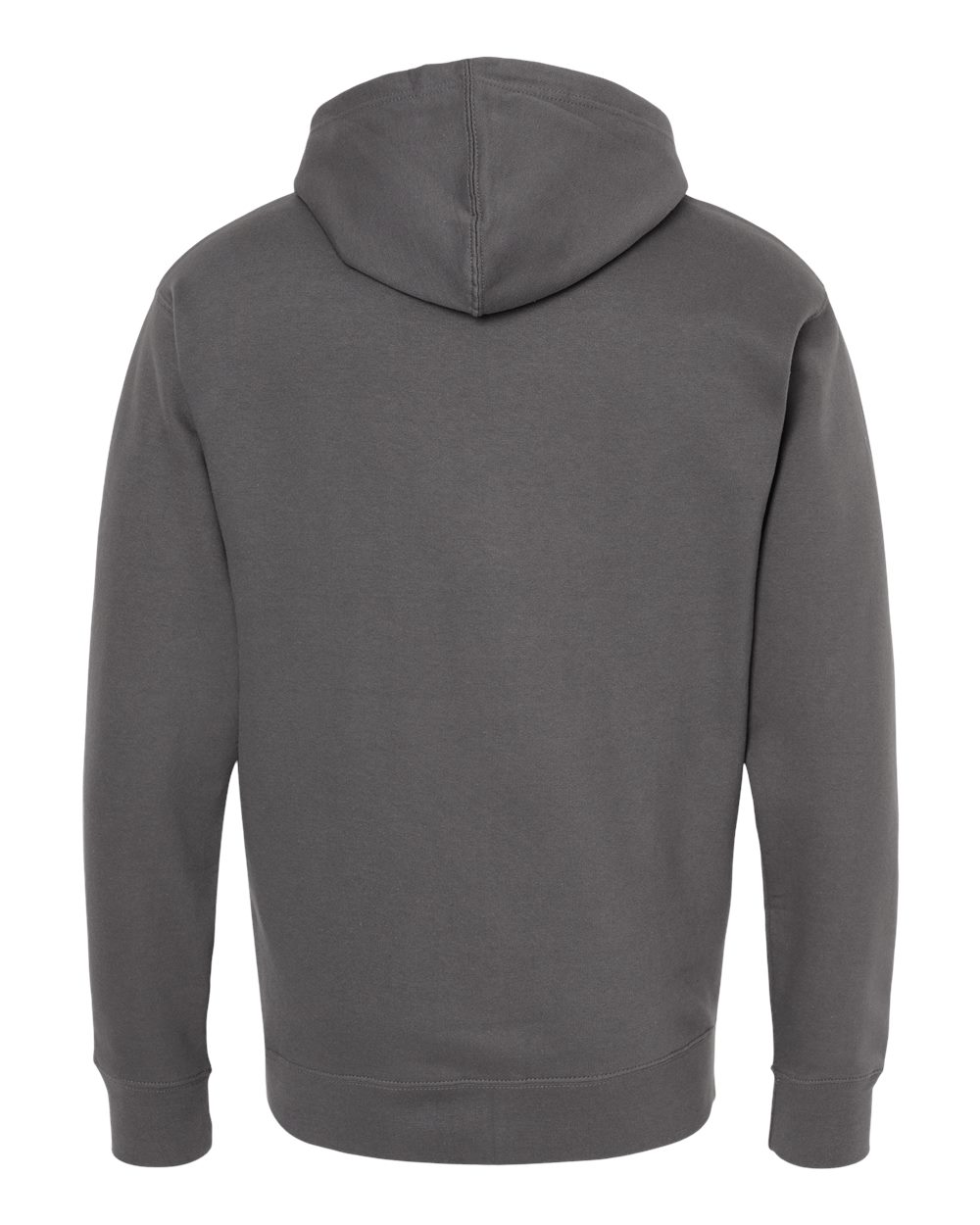 Independent Trading Co. Unisex Midweight Full-Zip Hooded Sweatshirt - SS4500Z Charcoal