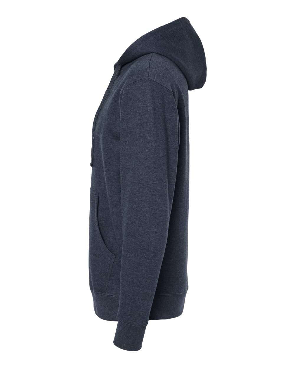 Independent Trading Co. Unisex Midweight Full-Zip Hooded Sweatshirt - SS4500Z Classic Navy Heather