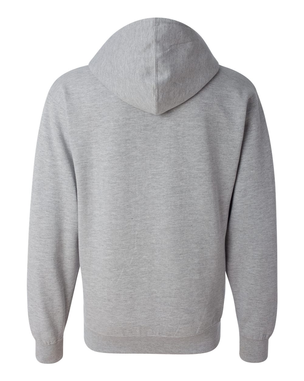 Independent Trading Co. Unisex Midweight Full-Zip Hooded Sweatshirt - SS4500Z Grey Heather