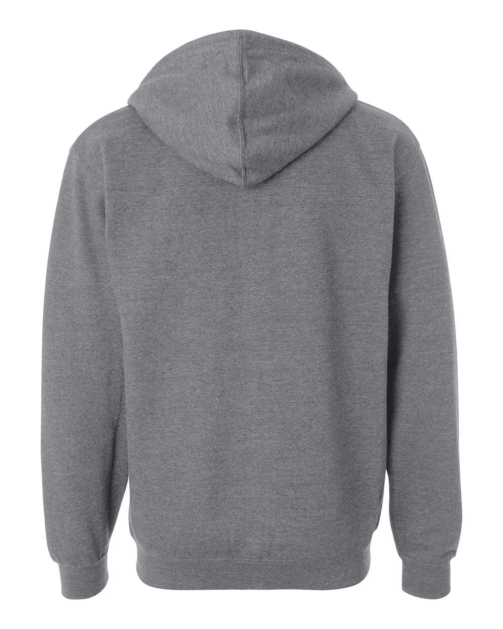 Independent Trading Co. Unisex Midweight Full-Zip Hooded Sweatshirt - SS4500Z Gunmetal Heather