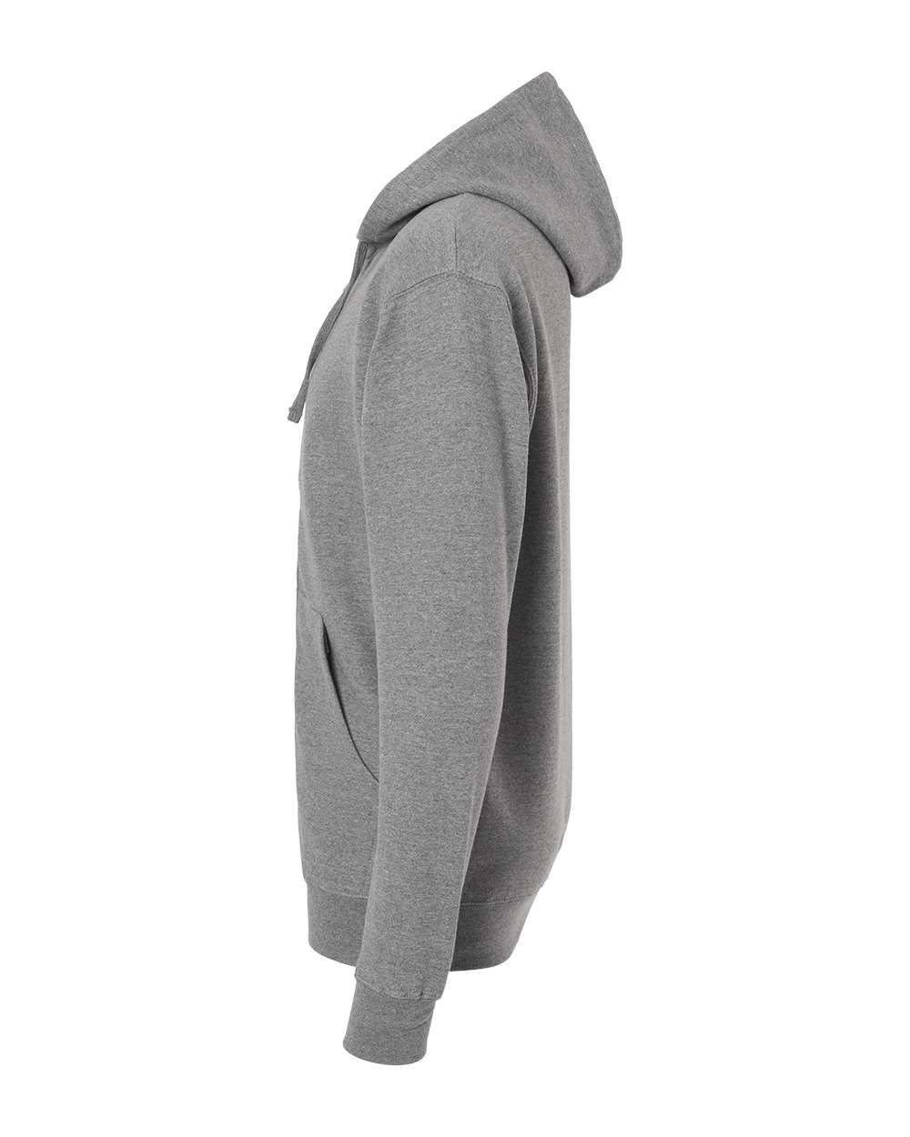 Independent Trading Co. Unisex Midweight Full-Zip Hooded Sweatshirt - SS4500Z Gunmetal Heather