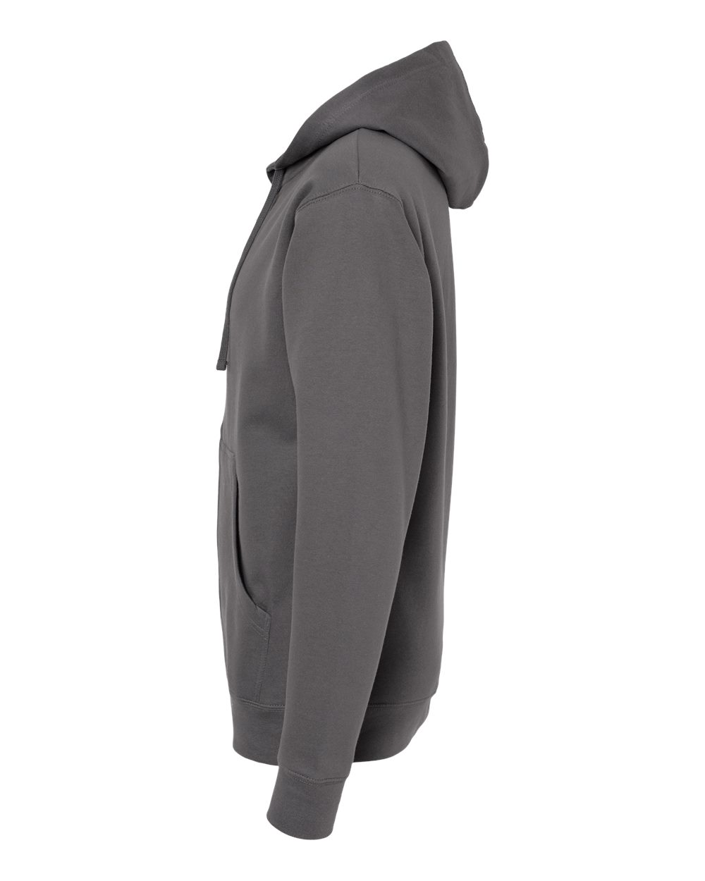 Independent Trading Co. Unisex Midweight Full-Zip Hooded Sweatshirt - SS4500Z Charcoal