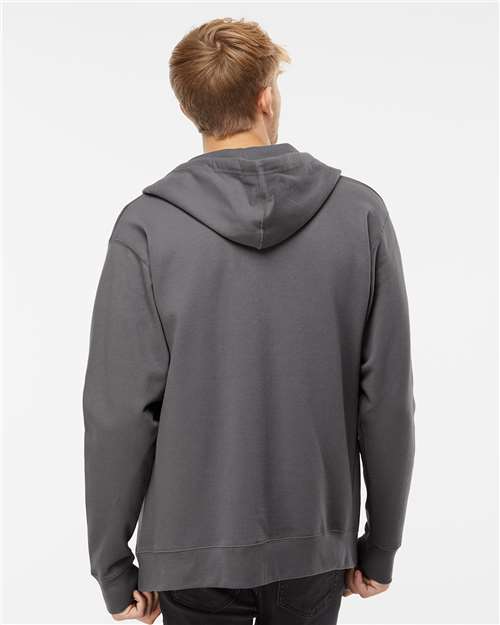 Independent Trading Co. Unisex Midweight Full-Zip Hooded Sweatshirt - SS4500Z Charcoal